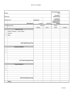 006 Work Plan Template Top Templates Word Action Excel with Work Plan ...