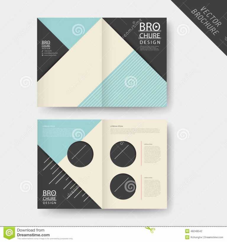 Half Page Brochure Template