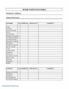 Pest Control Inspection Report Template – Atlantaauctionco.com