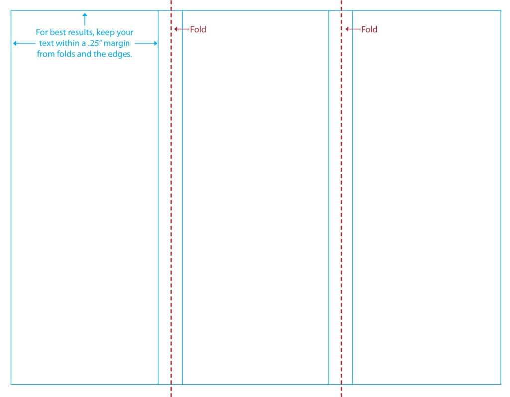 16 Free Online Tri-Fold Templates Images – Free Blank Tri with Brochure ...