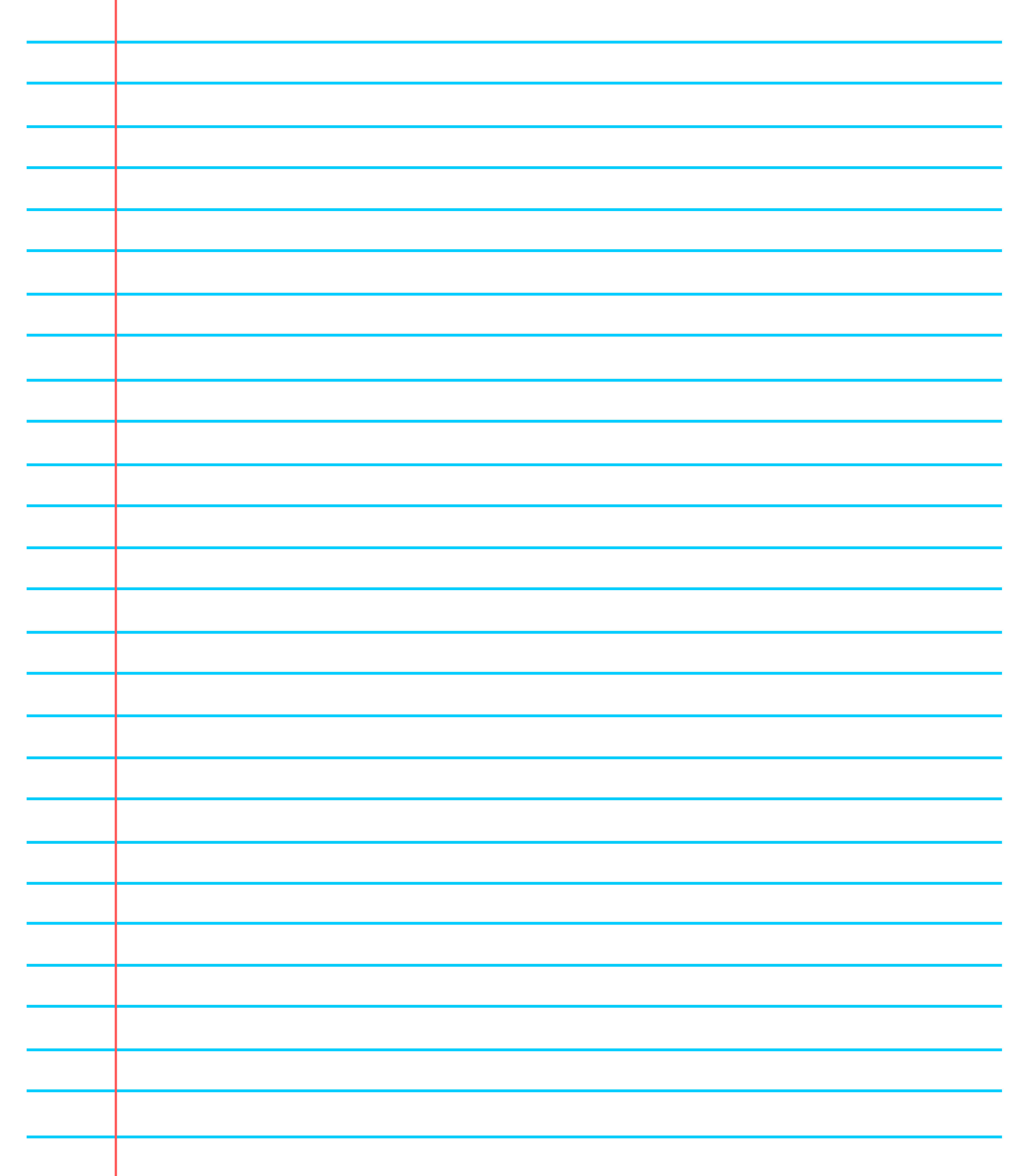 20+ Free Printable Blank Lined Paper Template In Pdf & Word Inside ...