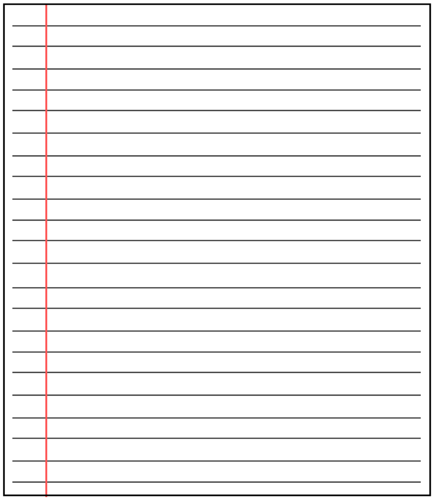 20+ Free Printable Blank Lined Paper Template In Pdf & Word With ...