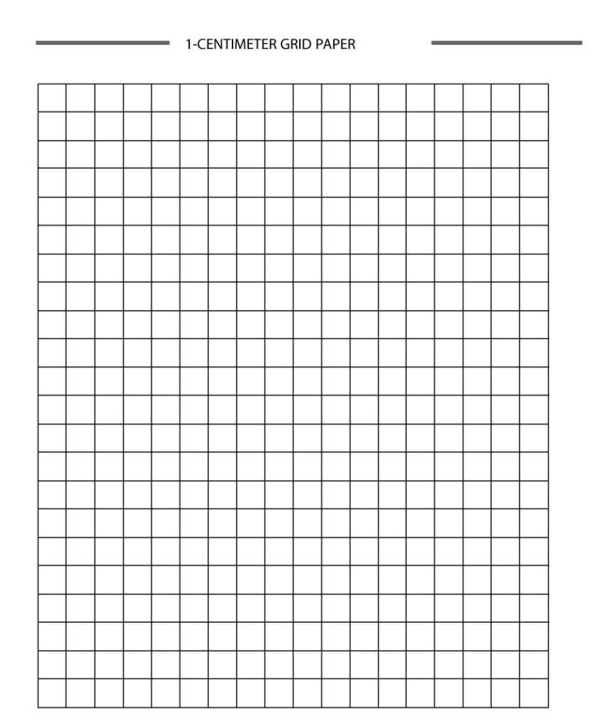 30+ Free Printable Graph Paper Templates (Word, Pdf) ᐅ Inside 1 Cm ...