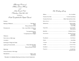 Church Program Templates Word | Atlantaauctionco.com