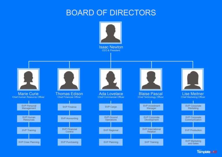 40 Organizational Chart Templates (Word, Excel, Powerpoint) throughout