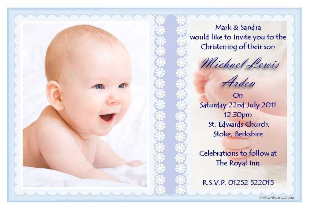 Baptism Invitation Card Cards Canada On Baptism Invitation In Baptism ...