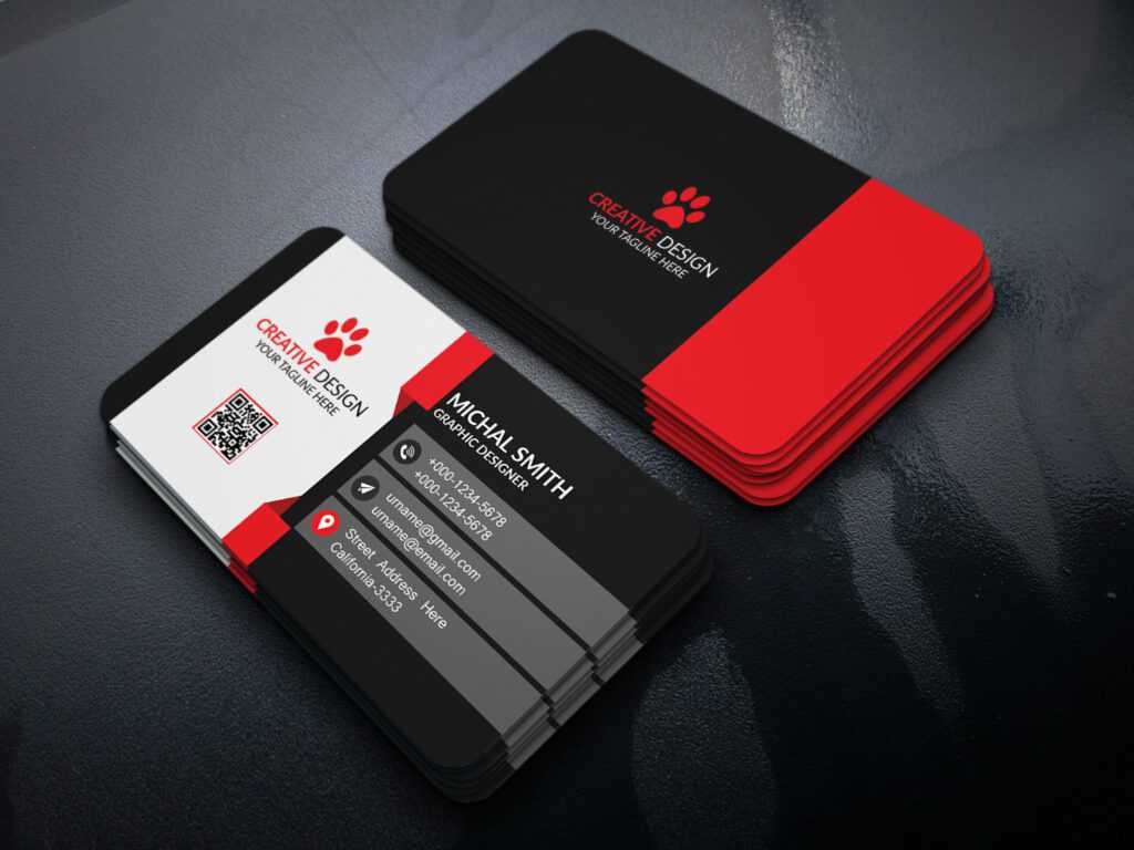 calling card free template download