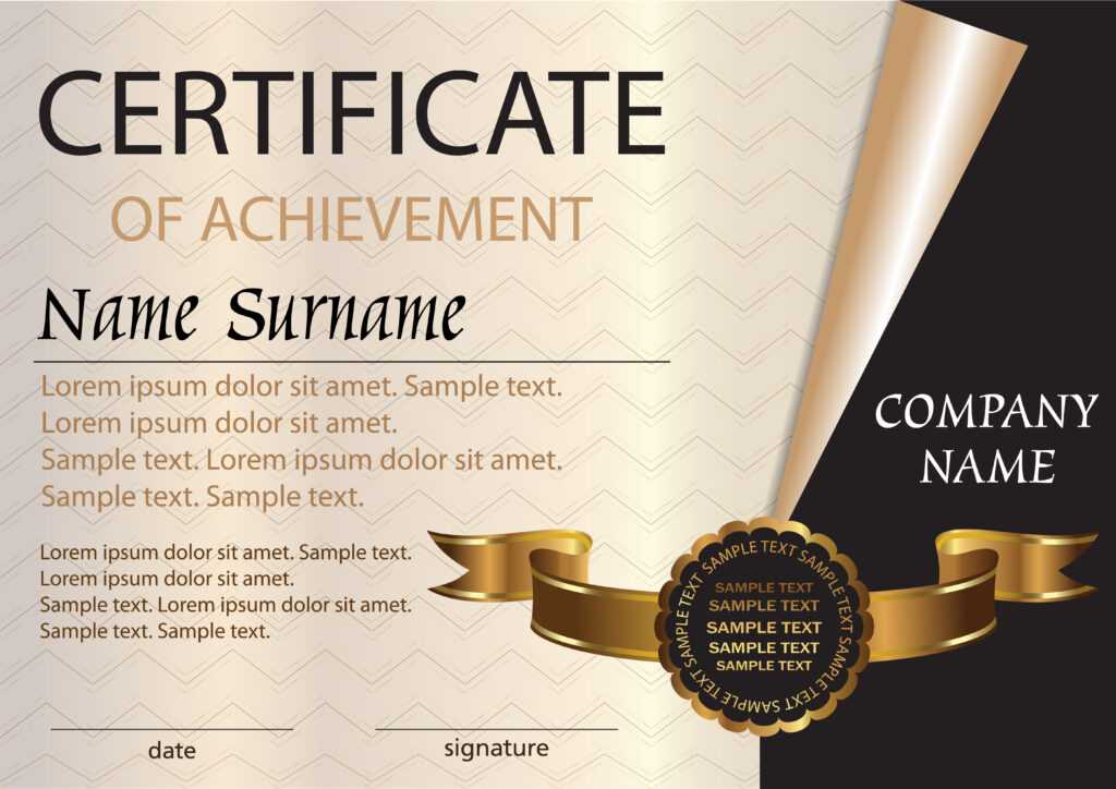 Winner Certificate Template Atlantaauctionco