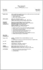 microsoft word 2007 resume template free download