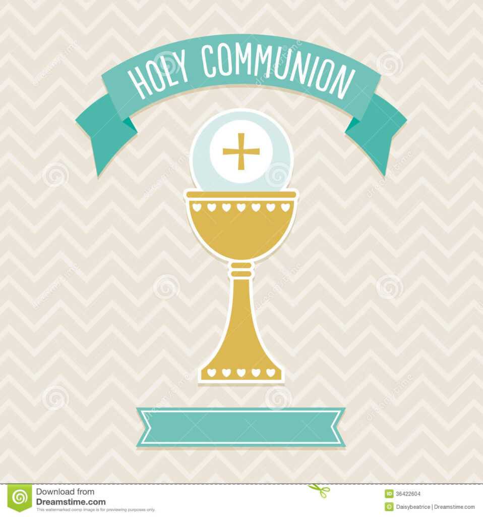 First Communion Banner Printable Templates (74+ Images In inside Free ...