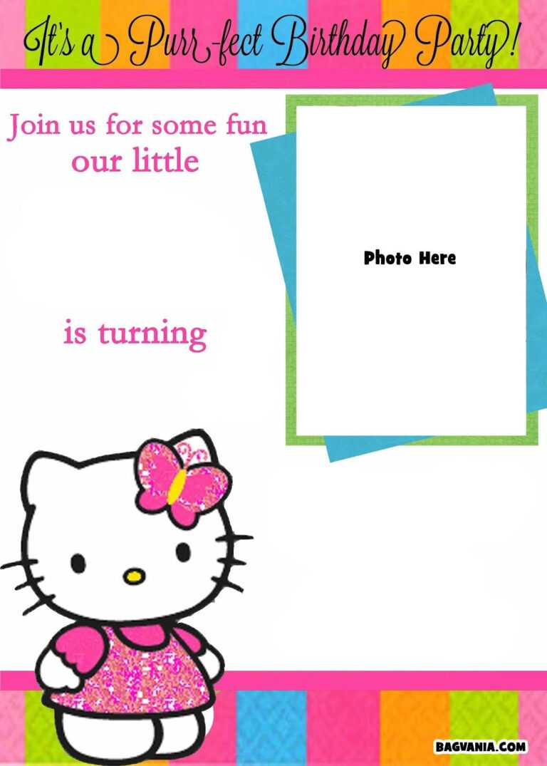 Hello Kitty Banner Template