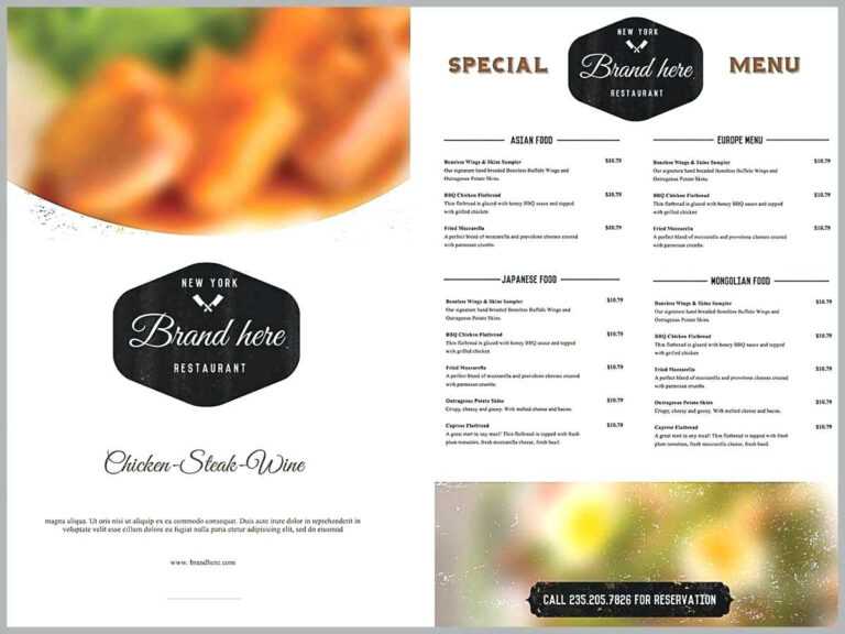 Free Restaurant Menu Template For Word Verypage Co Pertaining To Free Cafe Menu Templates For