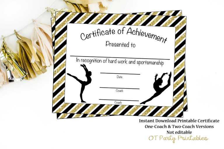 gymnastics-certificate-template-atlantaauctionco