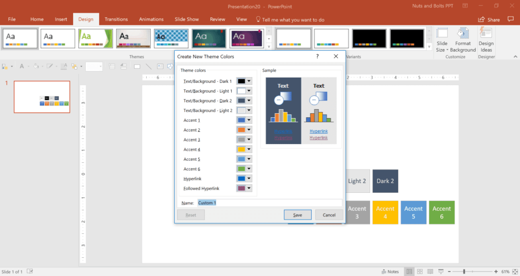  How To Create A Custom Powerpoint Theme Throughout Powerpoint Default 