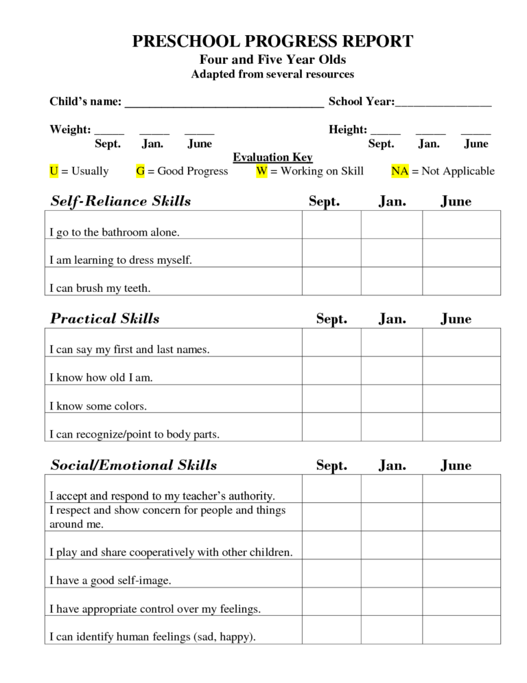 printable-preschool-progress-report-template-school-report-card