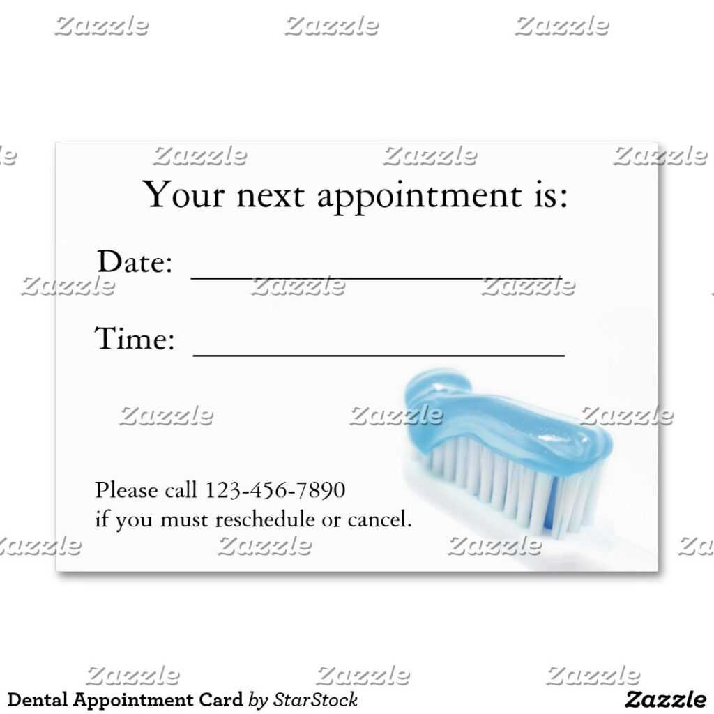 Dental Clinic Appointment Card Template In Psd Ai Vector For Dentist