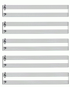 Sheet Music Template Cue Buzzword For Pages Guitar Sample Ic In Blank ...