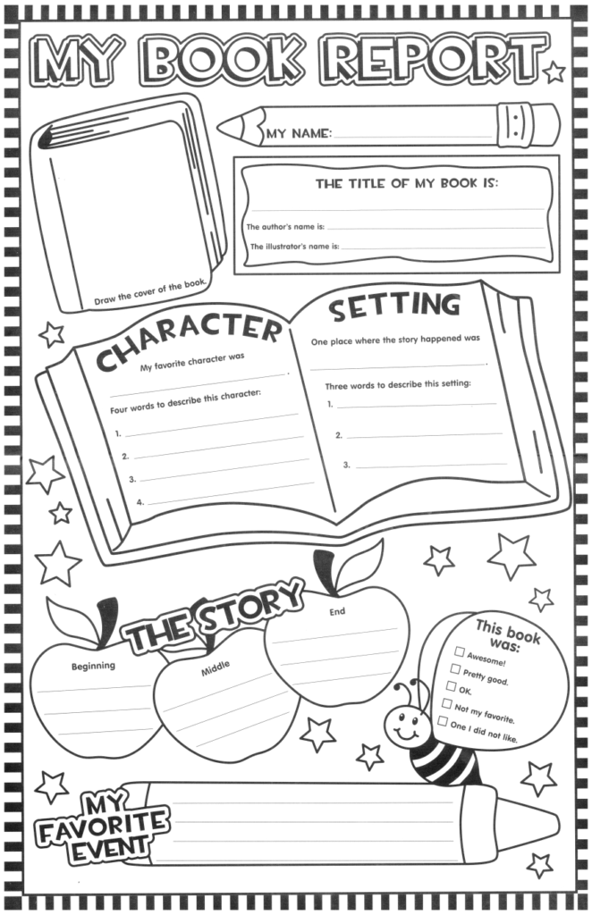 2nd-grade-book-report-template-free-of-book-report-forms-free-printable