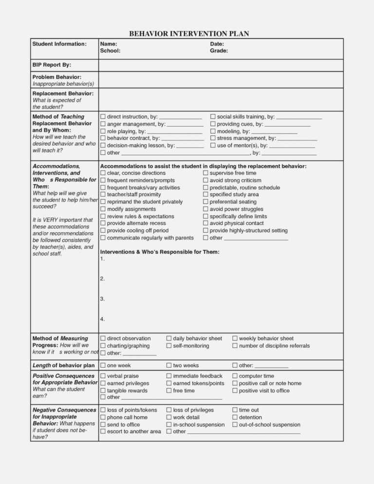 intervention case study report